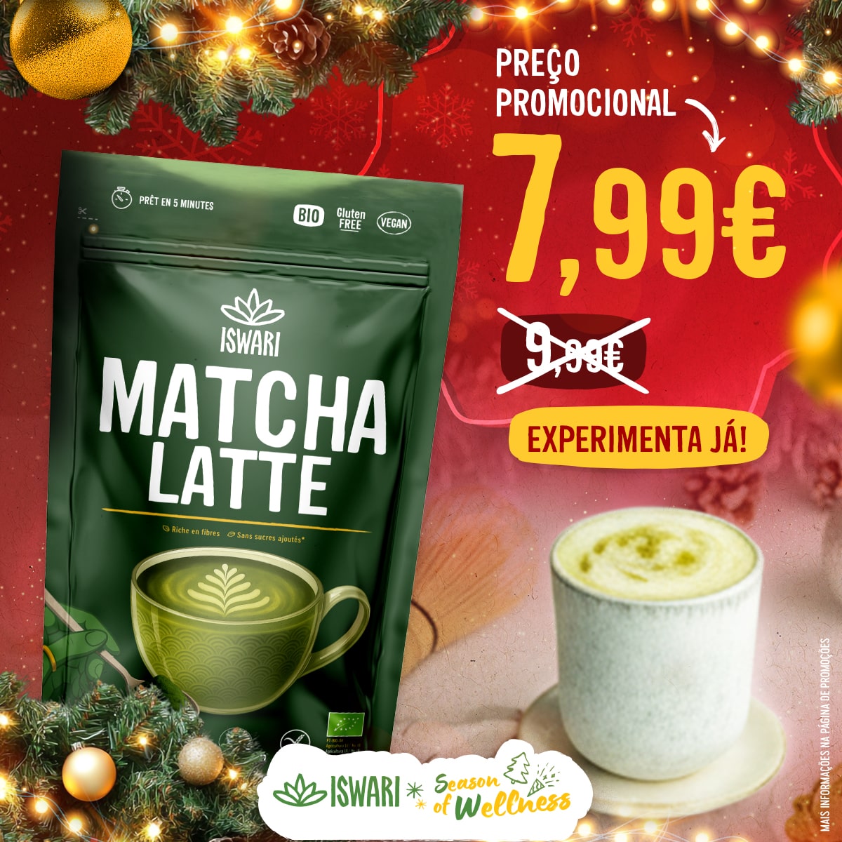 20% Matcha Latte - Lançamento